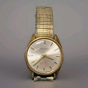 Vintage Helbros Men's Electric Wristwatch-Untested-May Need Battery/Repair